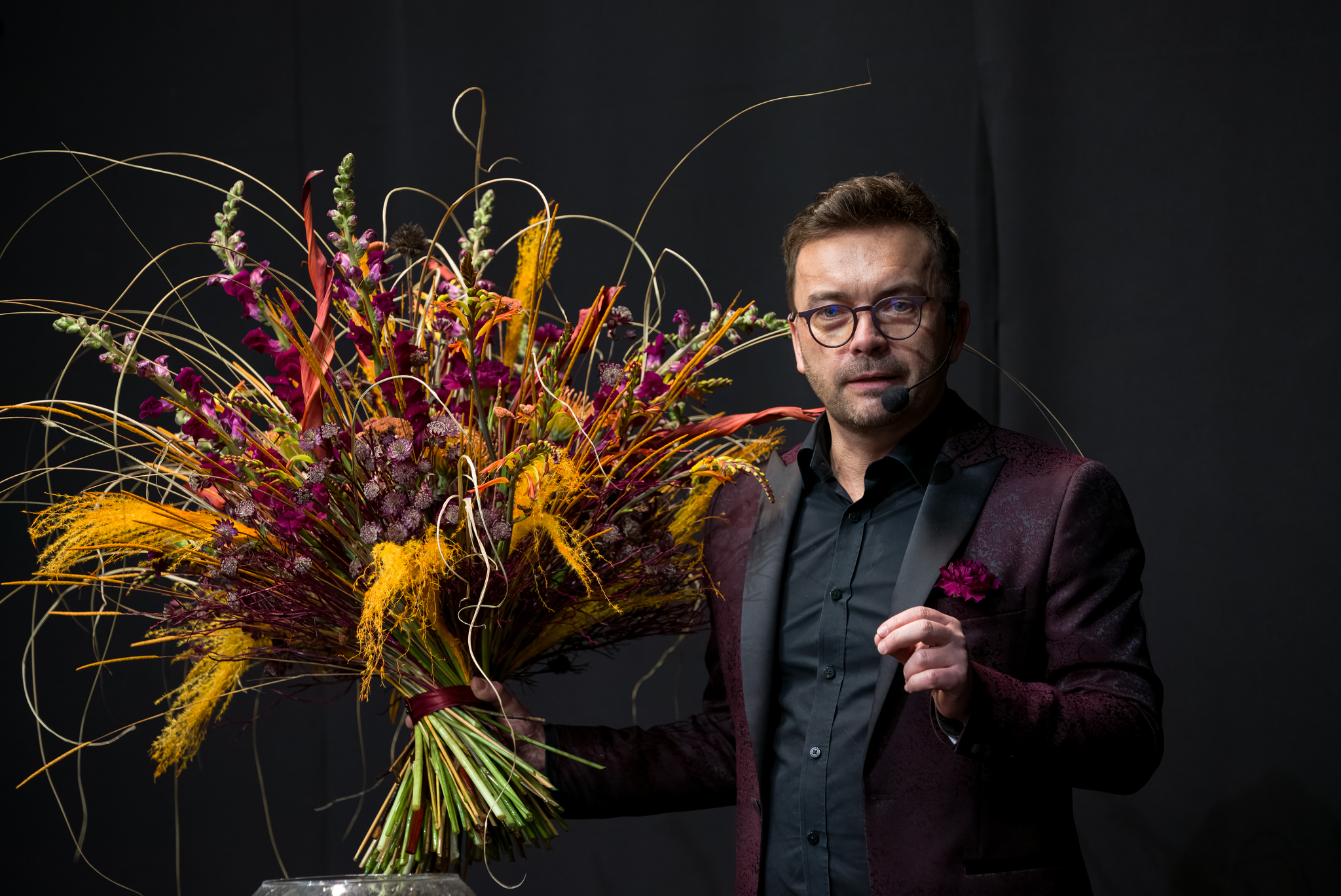 Zbigniew Dziwulski Polish Florist of the Year 2021 on Thursd